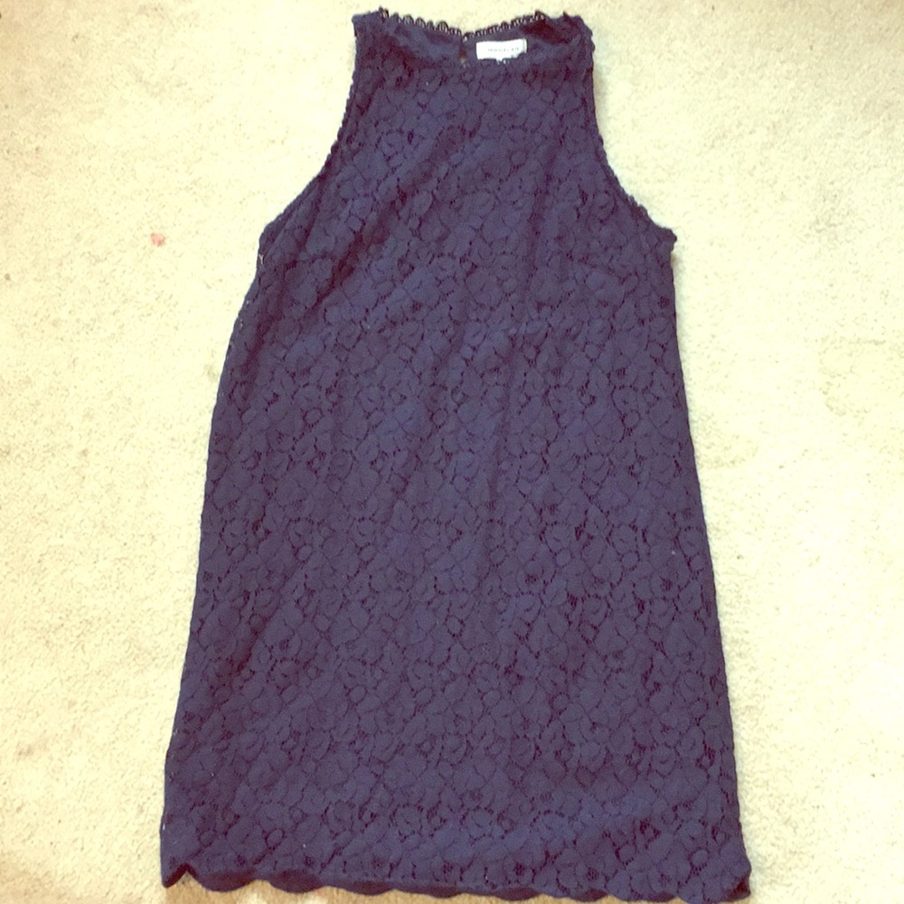 Navy blue dress